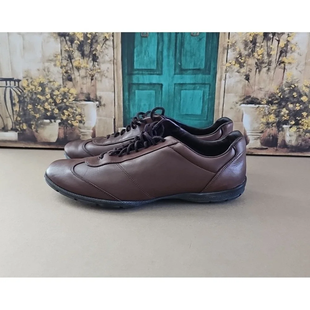 Allen Edmonds Mitchell Casual Oxford Made In USA Size 11.5 B Brown 11896